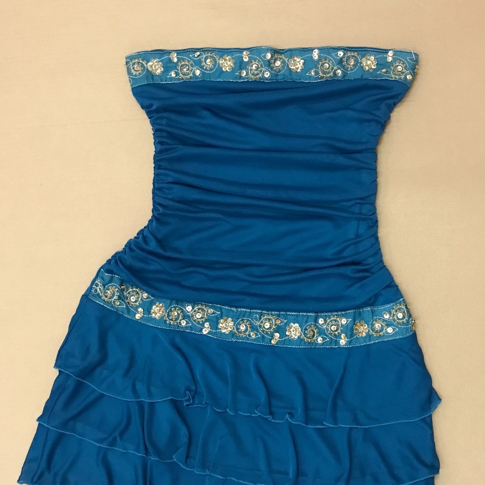 Turquoise Trixxi dress